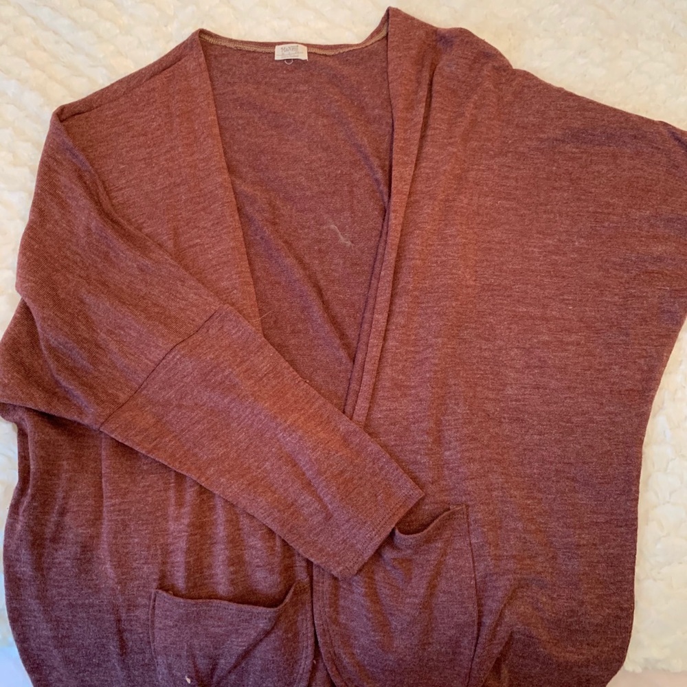 Burgundy Sweater